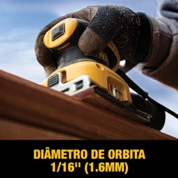 LIXADEIRA ORBITAL DEWALT 127V DWE6411BR - Imagem 7