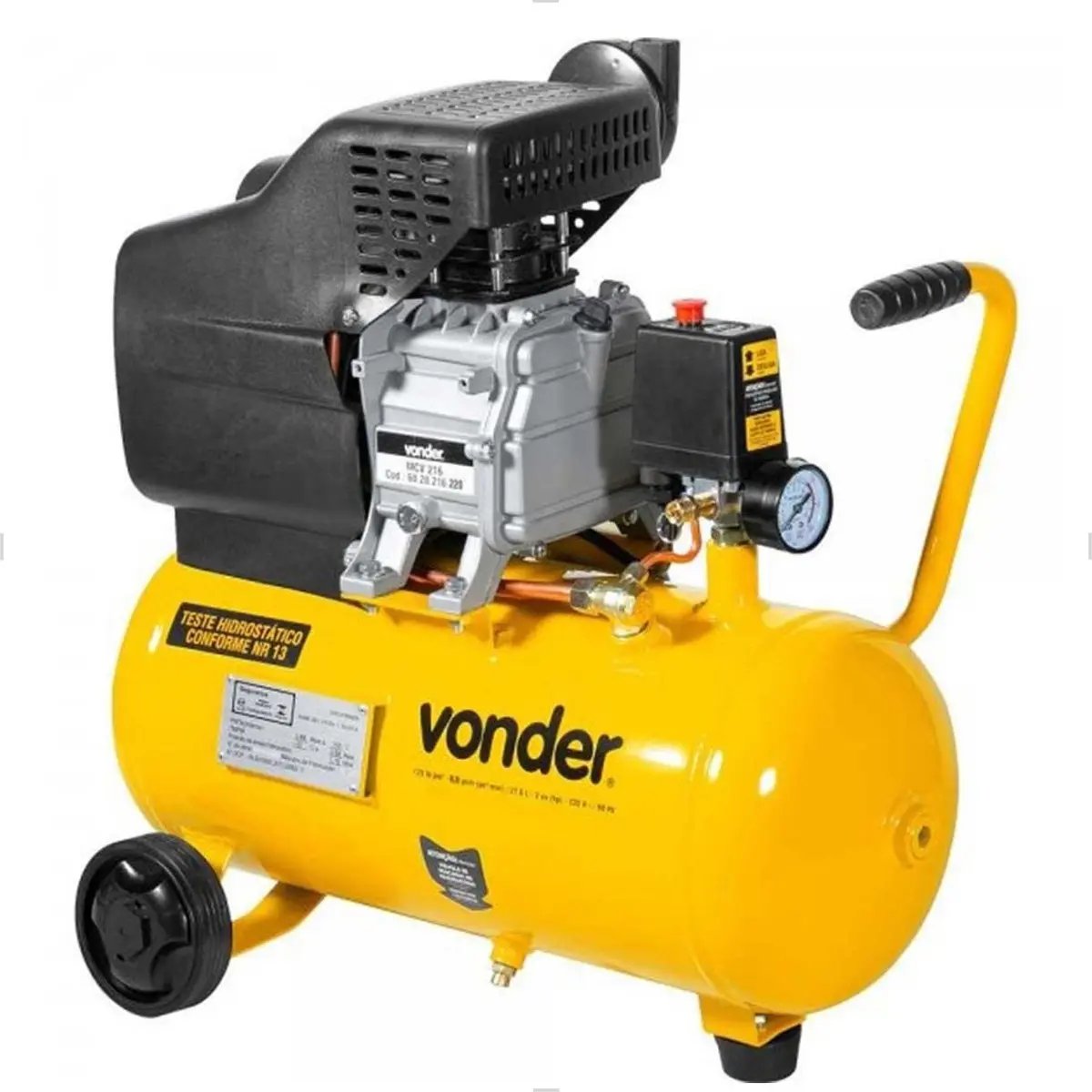 Compressor de Ar 21,6L MCV216 127V - Imagem 5
