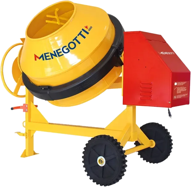 Betoneira 400L Rental Monofásica 2CV com Kit de Segurança