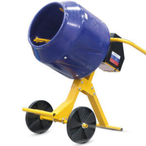 BETONEIRA 130L MENEGOTTI COMPACTA AZUL 1/2CV 110V C/ KIT SEGURANCA