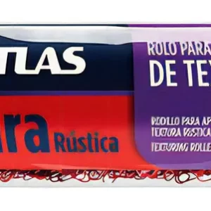 ROLO DE TEXTURA RUSTICA 23CM ATLAS