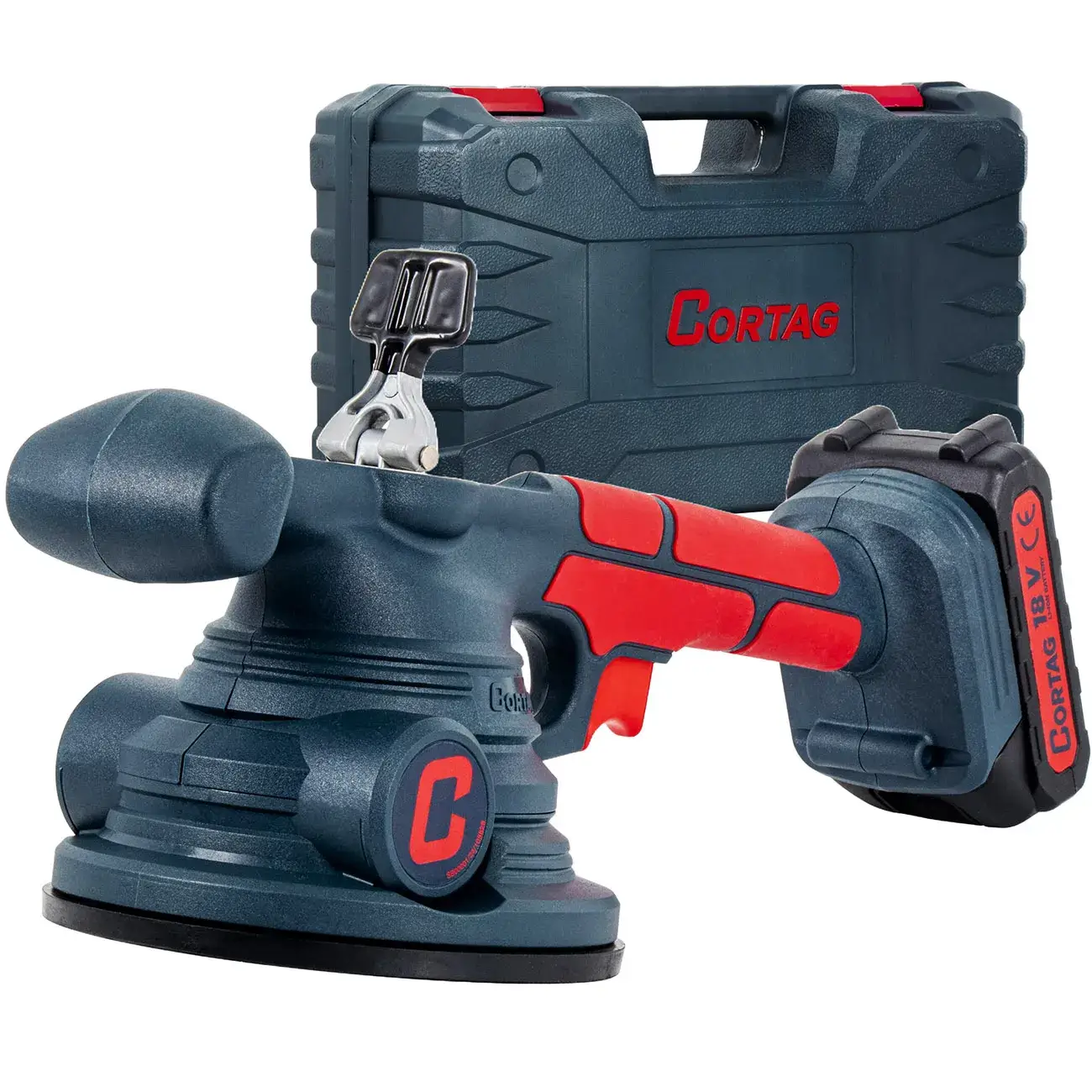 MAQUINA P/ ASSENTAR PISOS A BATERIA MAC-100 CORTAG