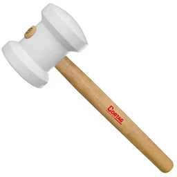 MARTELO DE BORRACHA BRANCO 80MM CORTAG