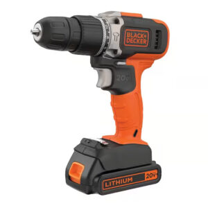 PARAFUSADEIRA/FURADEIRA  20V VVR C/ 2VEL BLACK DECKER BCD704C1-BR