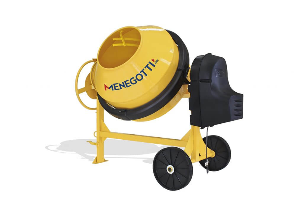BETONEIRA 400L MENEGOTTI PRIME MONOF. 2CV C / KIT DE SEGURANCA