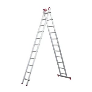 ESCADA EXTENSIVA DE ALUMINIO BOTAFOGO 11 X 2 DEGRAUS